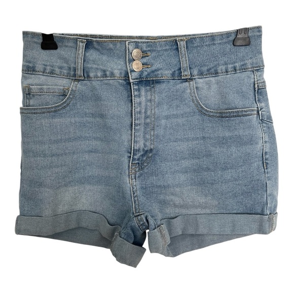 5/20$ Forever 21 Blue Women's Shorts size 27 - Picture 1 of 5